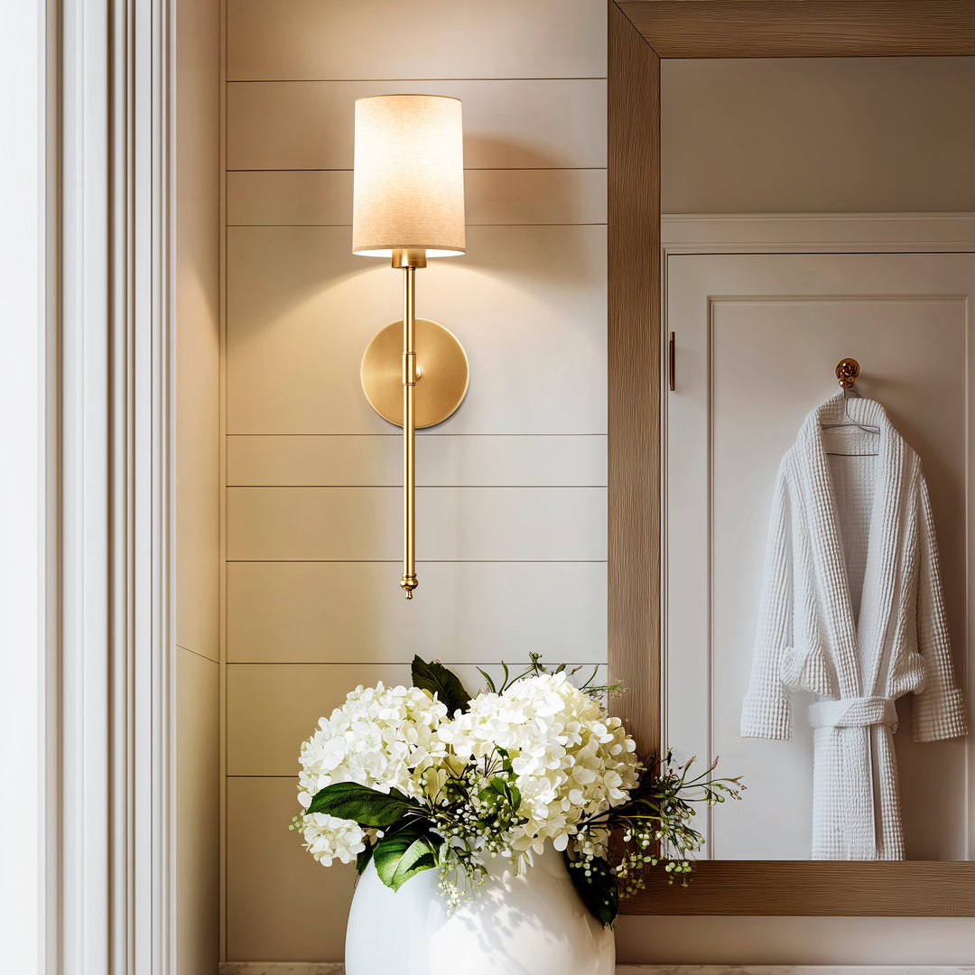 WIRELESS CYLINDRICAL WALL SCONCES (SET OF 2)