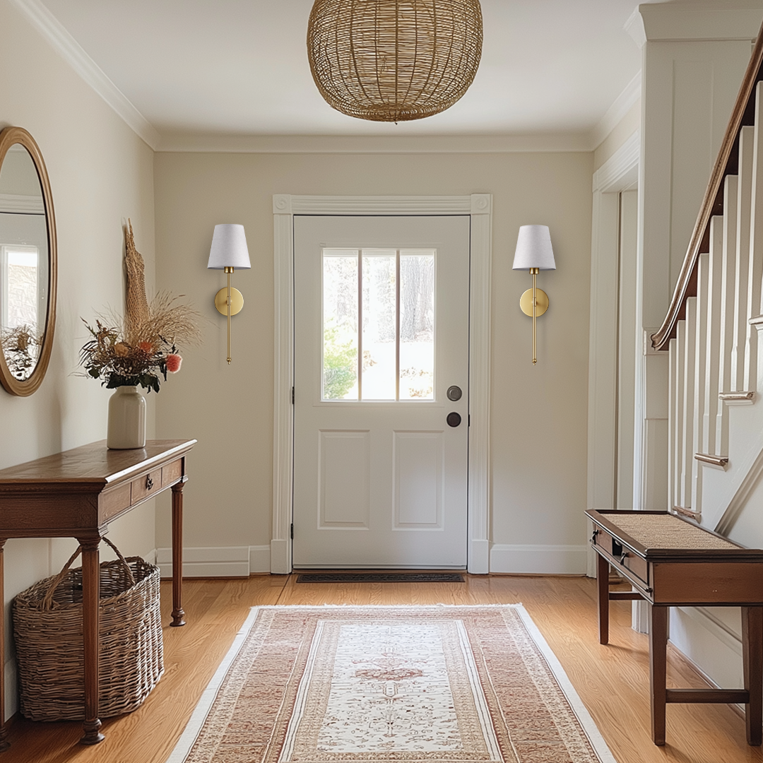 WIRELESS WALL SCONCES (SET OF 2)
