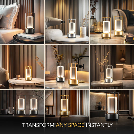 CRYSTAL TABLE LAMP